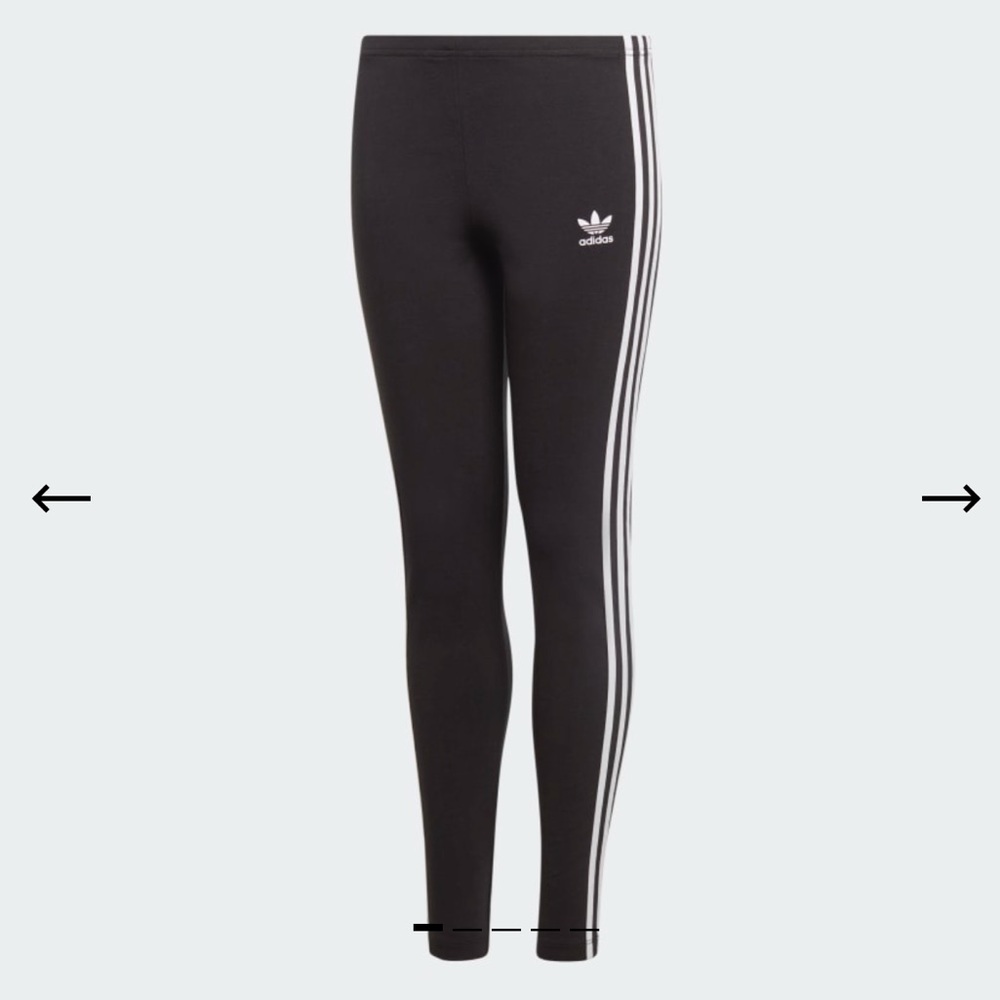Adidas Women’s Three Stripe Cotton Leggings